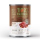 Fresh Farm 100% Natural Μονοπρωτεϊνική με μοσχάρι καρότο και αρακά Can 400gr
