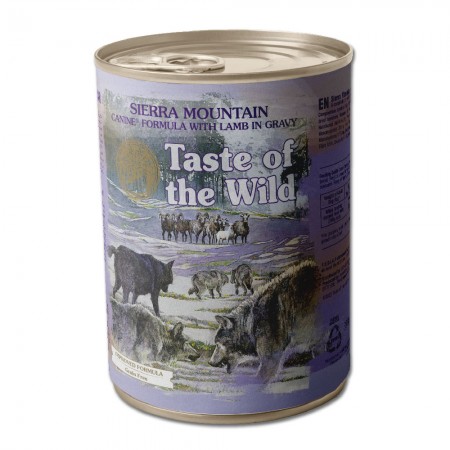 Taste of the Wild Sierra Mountain Can με αρνί σε σάλτσα 390gr