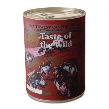 Taste of the Wild Southwest Canyon Can με άγρόχοιρο σε σάλτσα 390gr