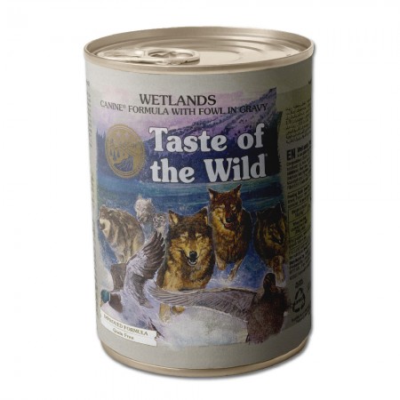 Taste of the Wild Wetlands Can με άγρια πτηνά σε σάλτσα 390gr