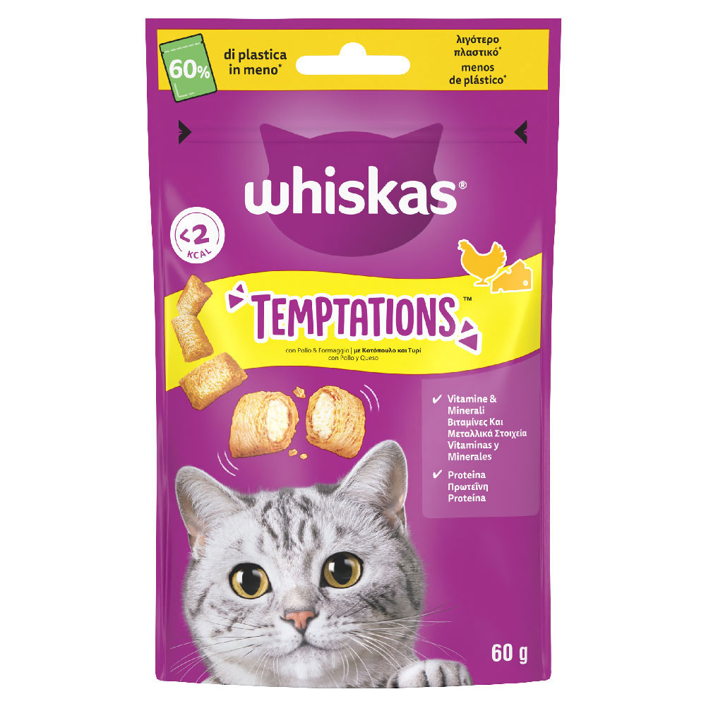 WHISKAS TEMPTATION KΟΤΟΠΟΥΛΟ 60g