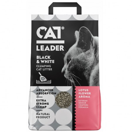 Cat Leader Black and White 5kg