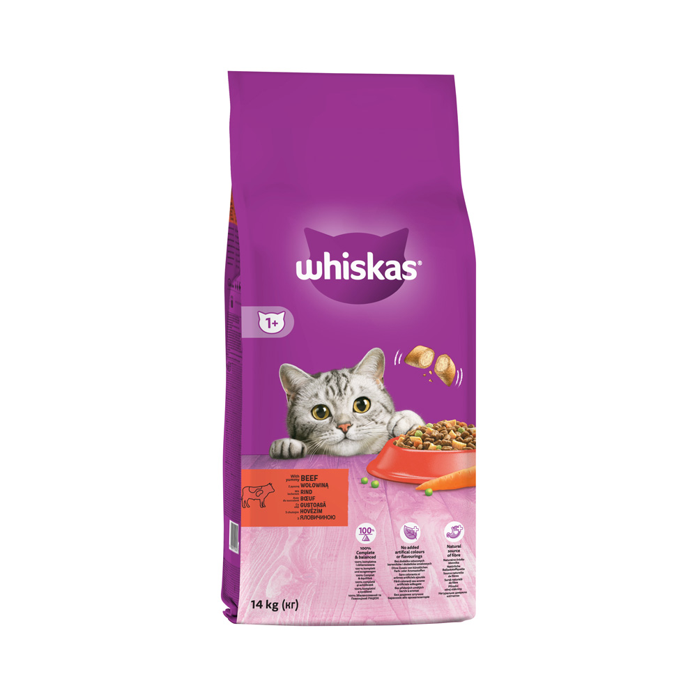 WHISKAS MOΣΧΑΡΙ 14kg