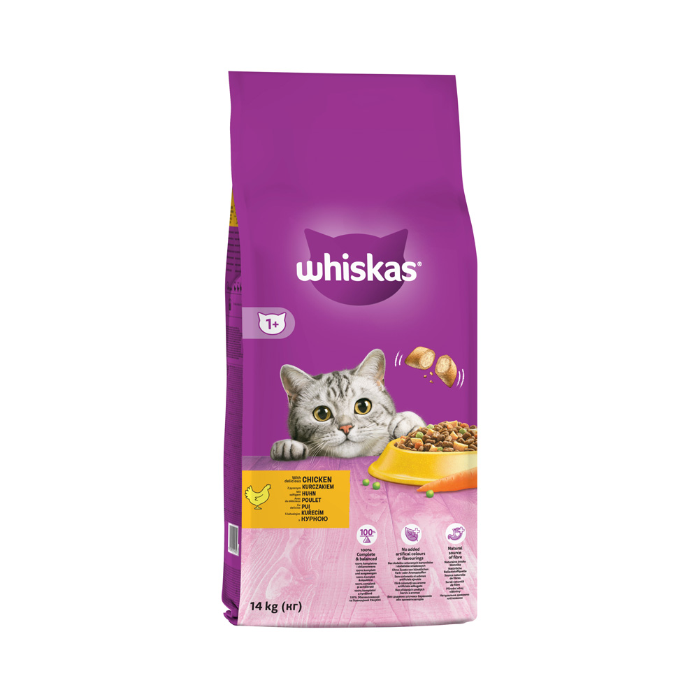 WHISKAS ΚΟΤΟΠΟΥΛΟ 14kg