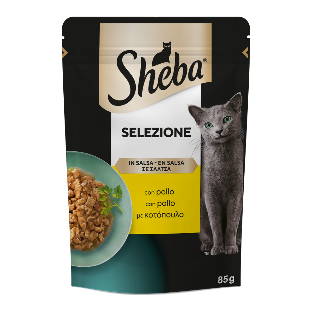 SHEBA ΦΑΚΕΛΑΚΙ SELEZIONE ΚΟΤΟΠΟΥΛΟ ΣΕ ΣΑΛΤΣΑ 85g