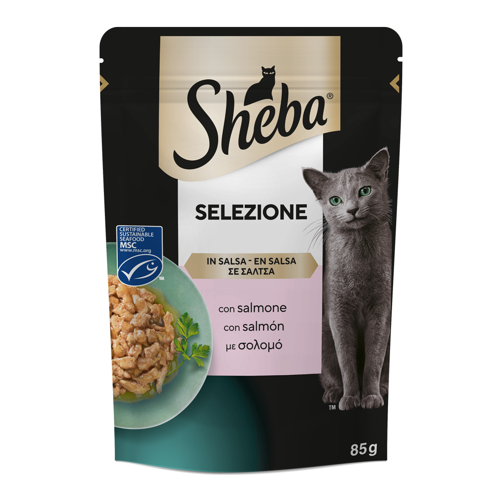 SHEBA ΦΑΚΕΛΑΚΙ SELEZIONE ΣΟΛΟΜΟΣ ΣΕ ΣΑΛΤΣΑ 85g