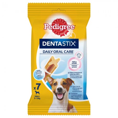 Pedigree® Dentastix™ Small Οδοντική Φροντίδα Σκύλου (7 τμχ) 110g