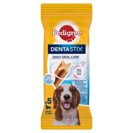 Pedigree® Dentastix™ Medium Οδοντική Φροντίδα Σκύλου (5 τμχ) 128g
