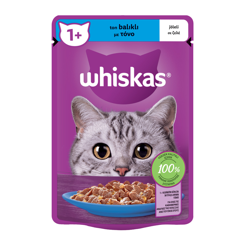 WHISKAS ΦΑΚΕΛΑΚΙ CORE ΤΟΝΟΣ ΣΕ ΖΕΛΕ 85g