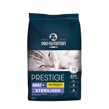 Prestige Adult Sterilised 8+ με κοτόπουλο 2kg