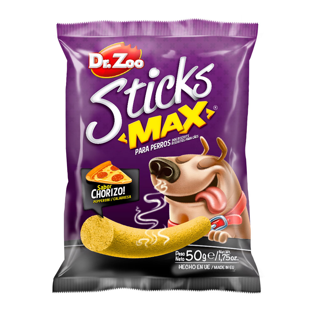 Dr. Zoo Sticks Μax Pepperoni