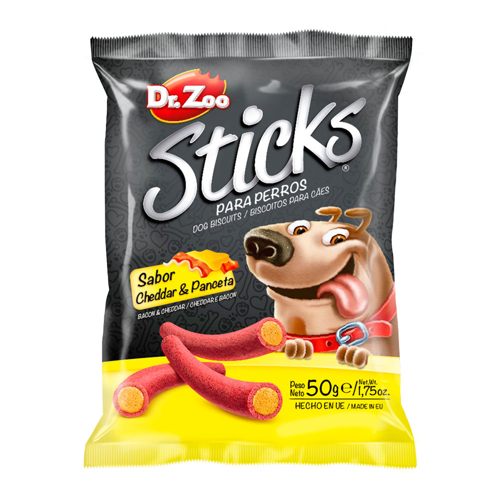 Dr. Zoo Sticks Bacon & Cheddar