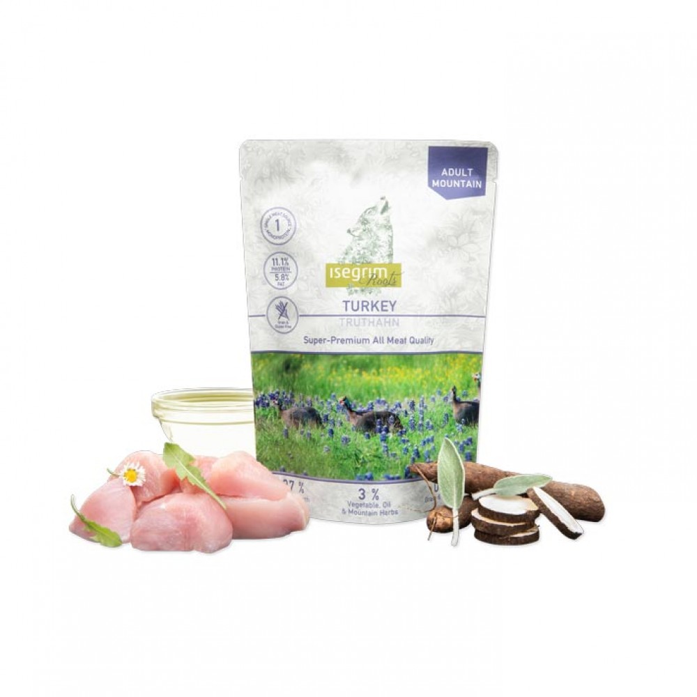 Isegrim Γαλοπούλα Μονοπρωτεϊνικό 410gr