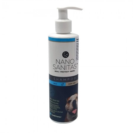 Nano Sanitas Short Hair Male Shampoo 250ml