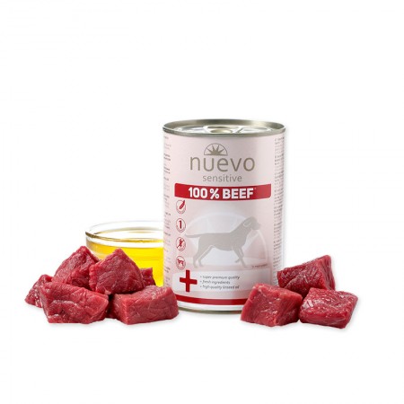 Nuevo Sensitive Beef Μονοπρωτεϊνικό 400gr