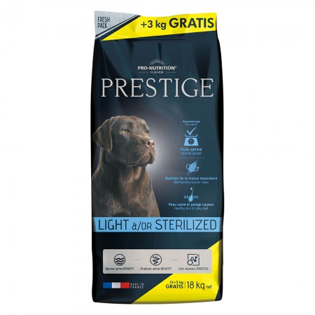 Prestige Light &/or Sterilized 15+3kg