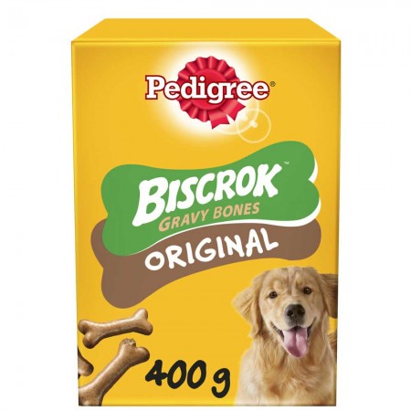 PEDIGREE BISCROK GRAVY BONES 400g