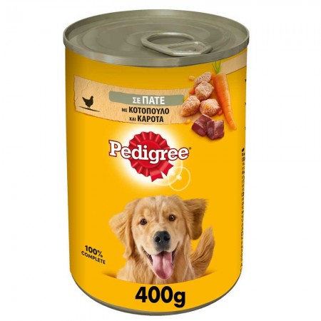 PEDIGREE ΚΟΤΟΠΟΥΛΟ ΚΑΙ ΚΑΡΟΤΑ 400g