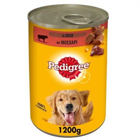 PEDIGREE ΜΟΣΧΑΡΙ ΣΕ ΖΕΛΕ 1200g