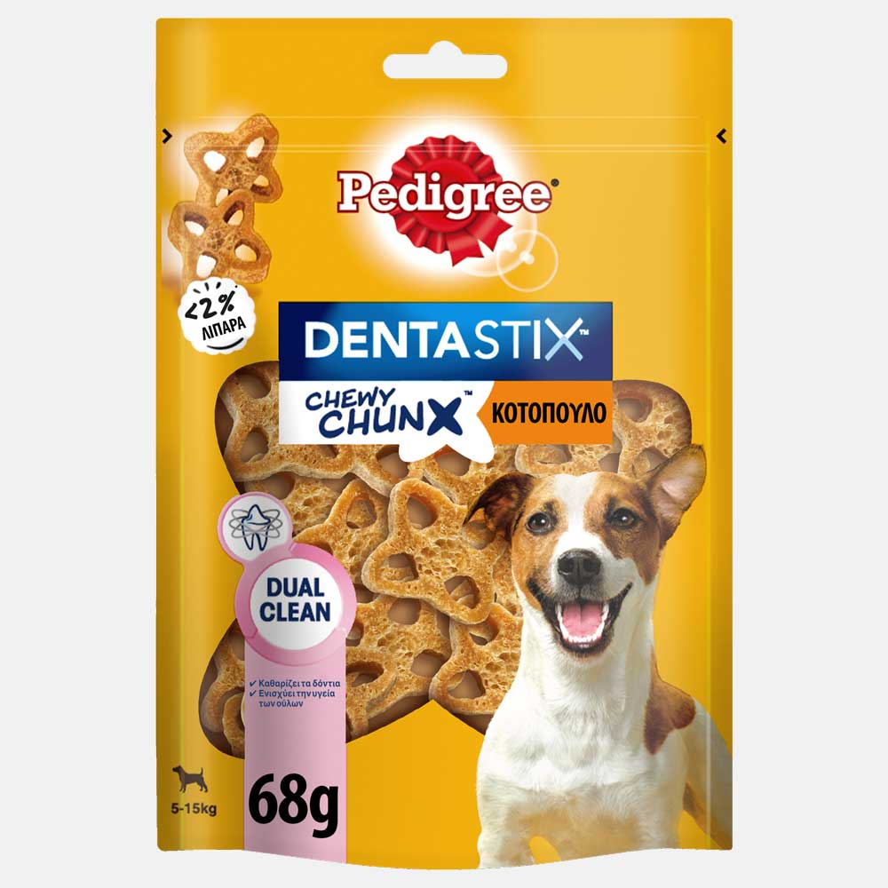 PEDIGREE CHEWY CHUNΧ ΚΟΤΟΠΟΥΛΟ MINI 68g