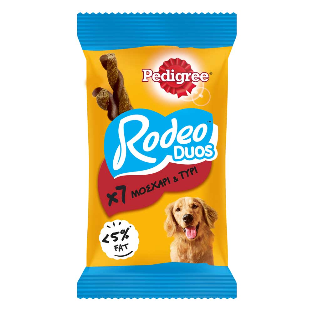 PEDIGREE RODEO DUOS ΜΟΣΧΑΡΙ & ΤΥΡΙ 7ΤΕΜ